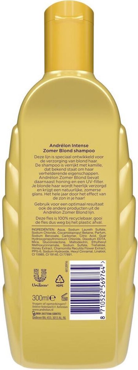 Andrelon Shampoo Zomerblond Bestekoop 300ml
