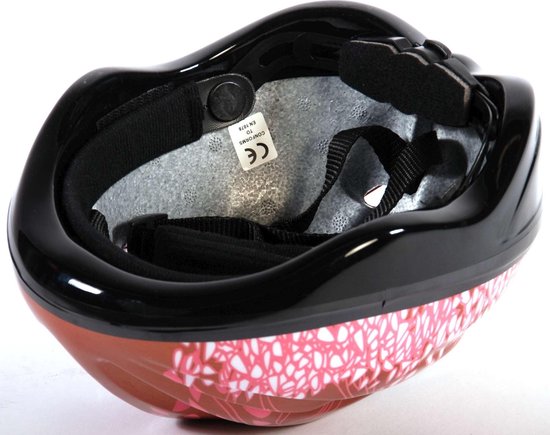 Volare Deluxe Fiets/skatehelm - Maat 51 - 55 Cm - Brons/roze