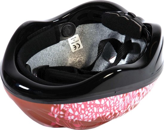Volare Deluxe Fiets/skatehelm - Maat 51 - 55 Cm - Brons/roze