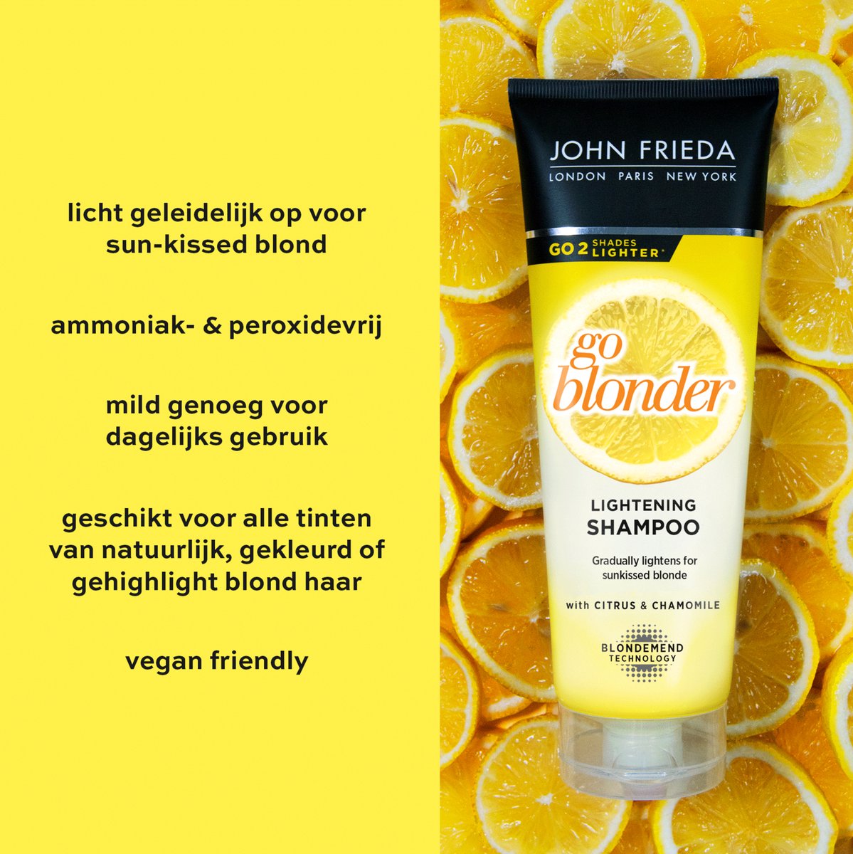 John Frieda Sheer Blonde Go Blonder Shampoo 250ml