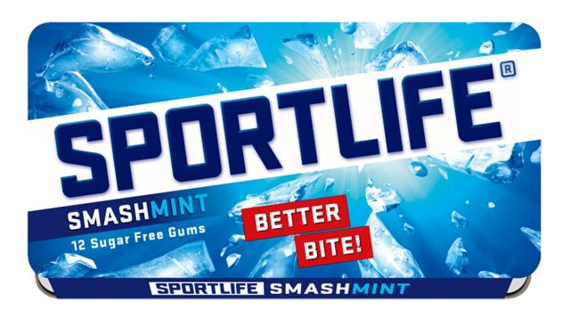 Sportlife Kauwgom Smashmint - Blauw