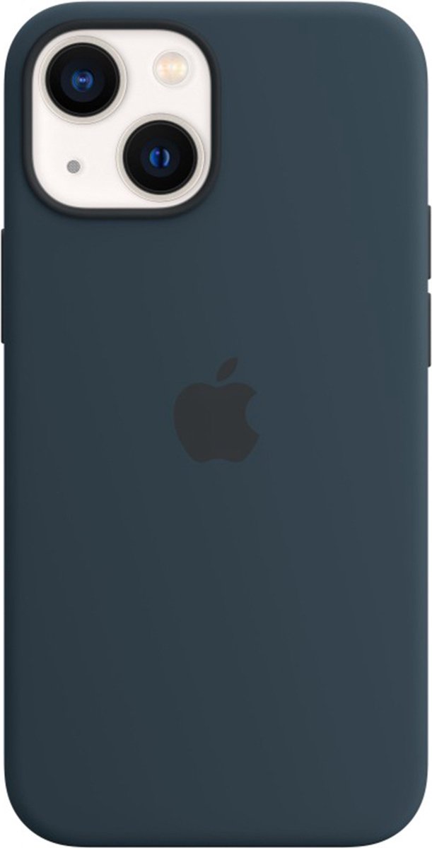 Apple iPhone 13 mini Back Cover met MagSafe Abyss- - Blauw