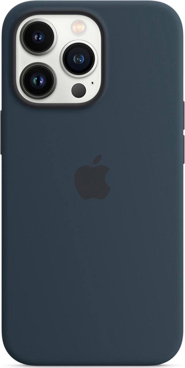 Apple iPhone 13 Pro Max Back Cover met MagSafe Abyss-blauw