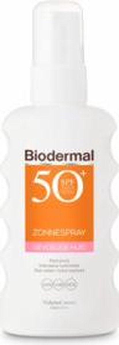 Biodermal Zonnespray Gevoelige Huid Factorspf50