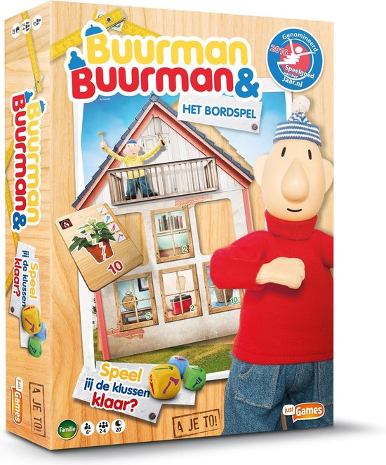 Just Games Dobbelspel Buurman En Buurman - Bruin