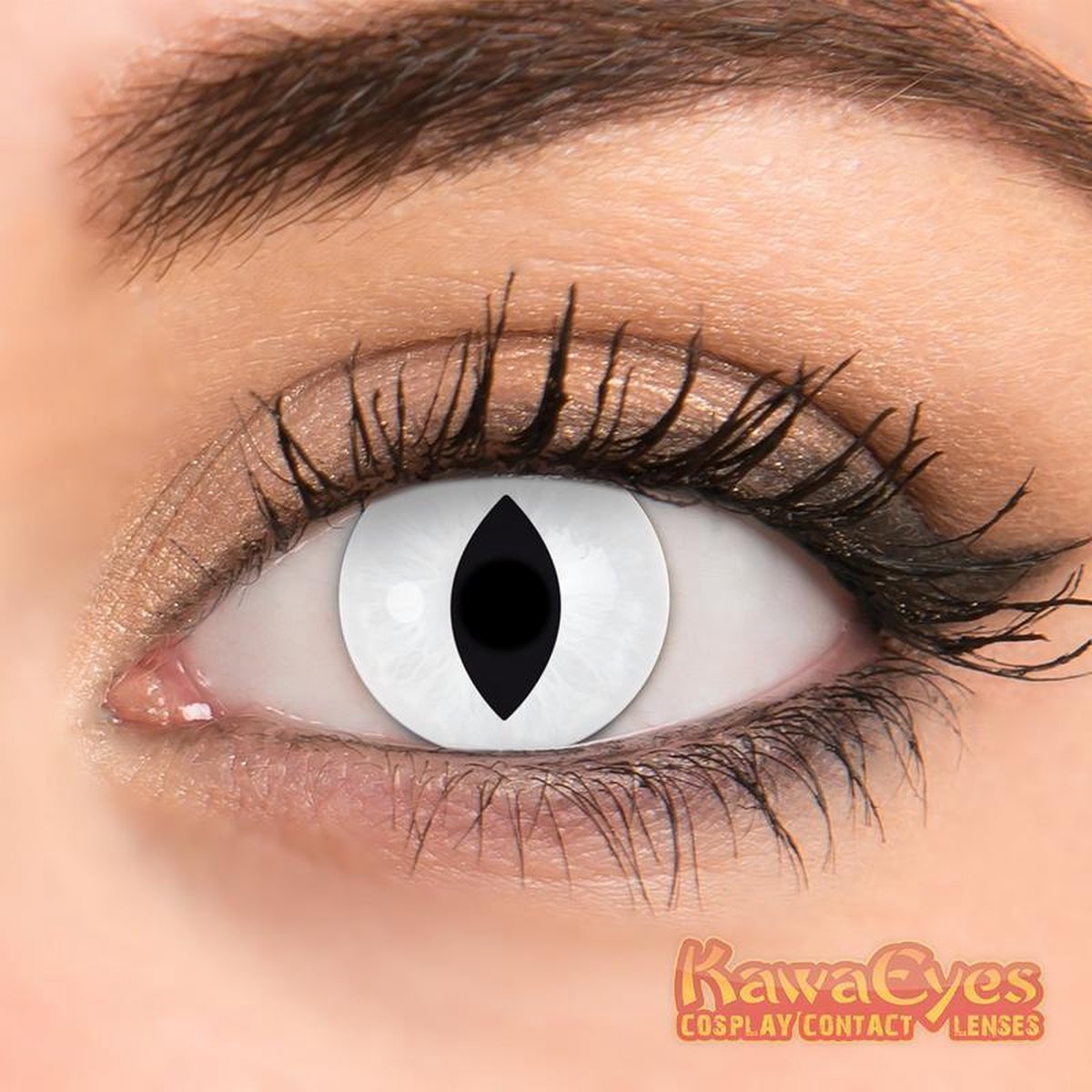 Kawaeyes Crazy Kleurlenzen Demon White