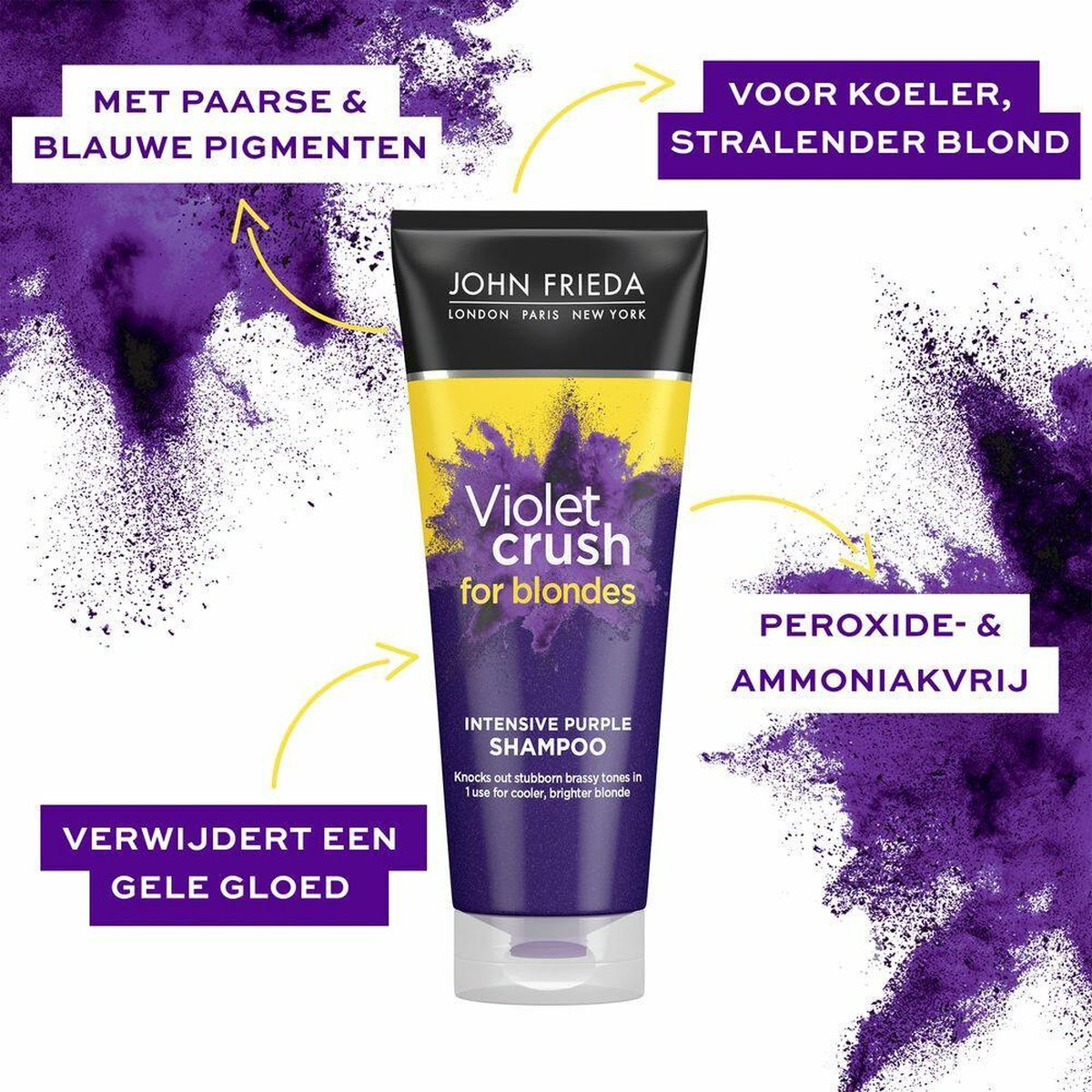 John Frieda Violet Crush Purple Shampoo 250ml