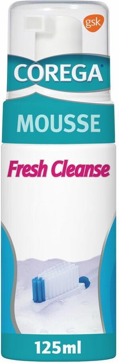 Corega Gebitsprothese Reinigingsmousse Fresh Cleanse 125ml