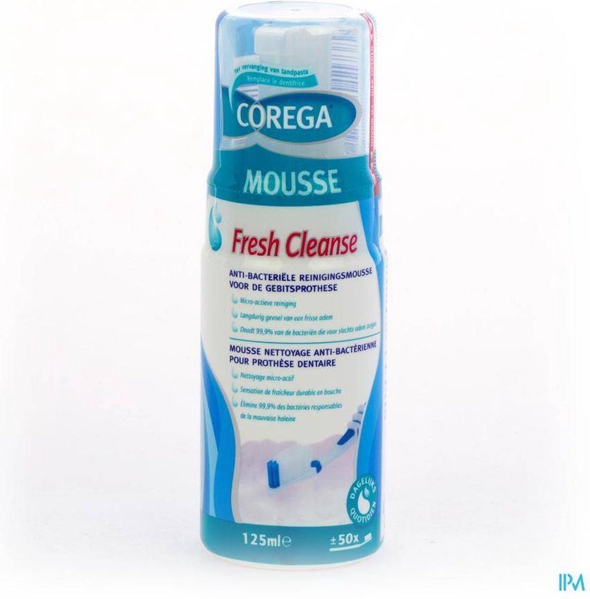 Corega Gebitsprothese Reinigingsmousse Fresh Cleanse 125ml