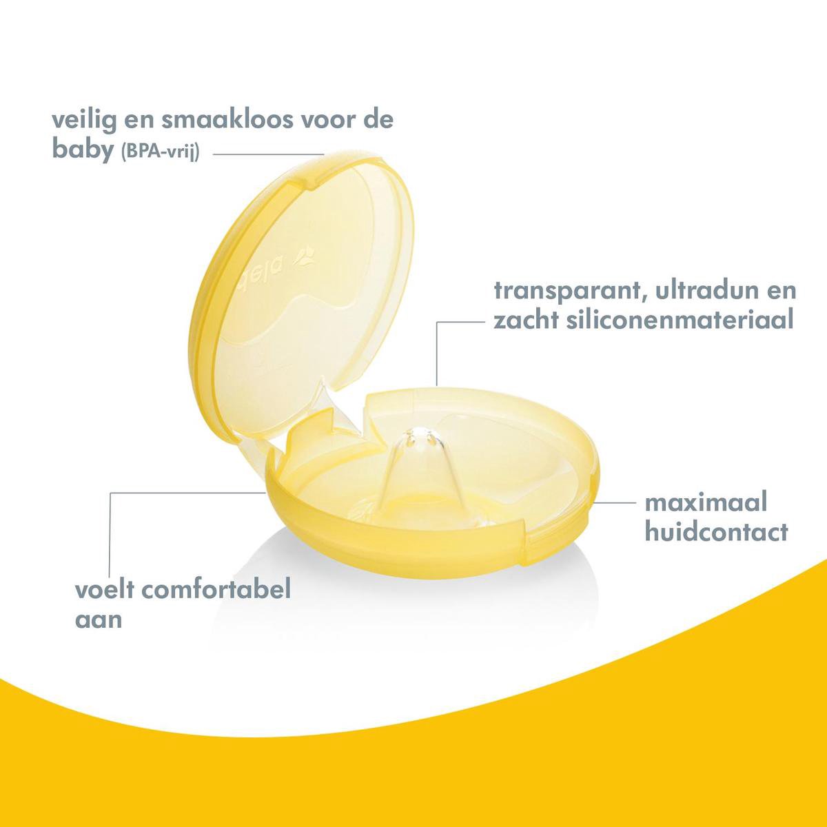 Medela Contact Tepelhoedje Maat L 2st