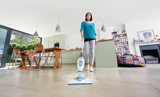 BLACK+DECKER Steam Mop Fsm1616-qs - Wit