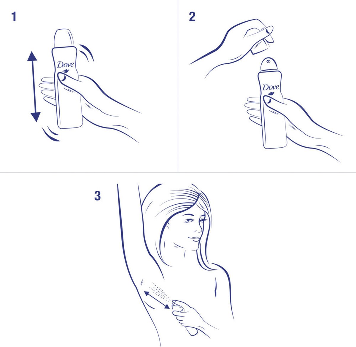 Dove Deodorant Deospray Original 150ml