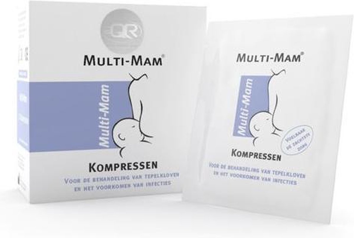 Bioclin Multi Mam Kompressen Bestekoop 12stuks