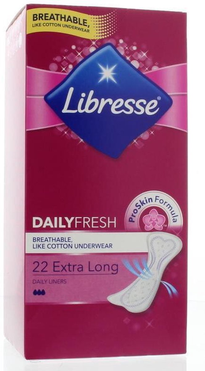 Libresse Inlegkruisjes Extra Long 22stuks