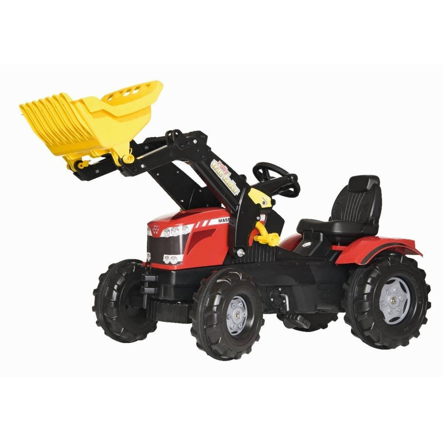 Rolly Toys Traptractor Rollyfarmtrac Mf 8650/zwart - Rood