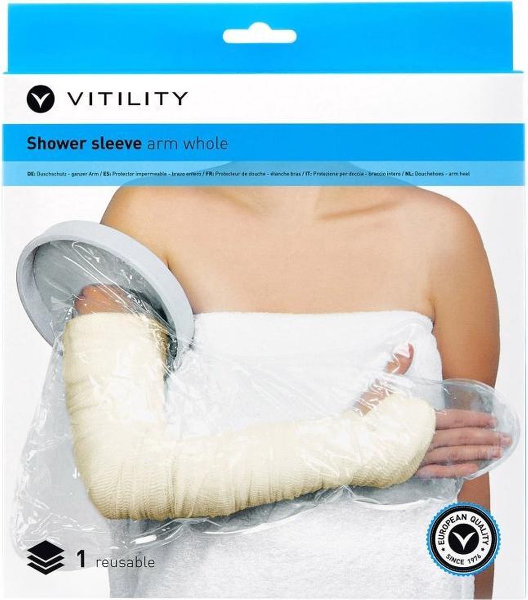 Vitility Essentials Bed And Bath Douchehoes - Arm Heel
