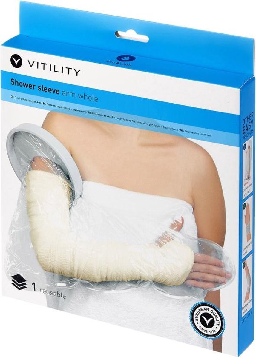 Vitility Essentials Bed And Bath Douchehoes - Arm Heel