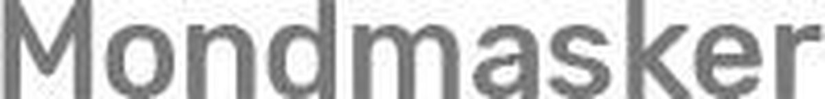 Mondkapje Disposable - Doosje 50 Stuks - Zwart