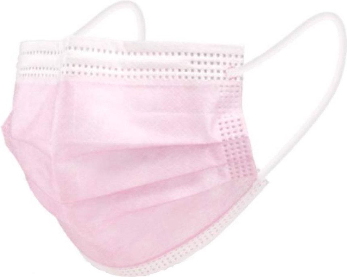 Mondkapje Disposable - Doosje 50 Stuks - Zwart