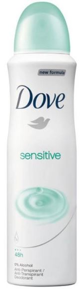 Dove Sensitive Deodorant Spray 150ml