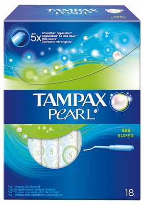 Tampax Tampons Pearl Super 18st