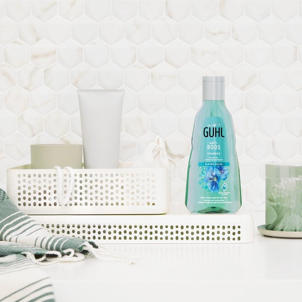 Guhl Shampoo Anti-Roose Malva 200ml - Blauw