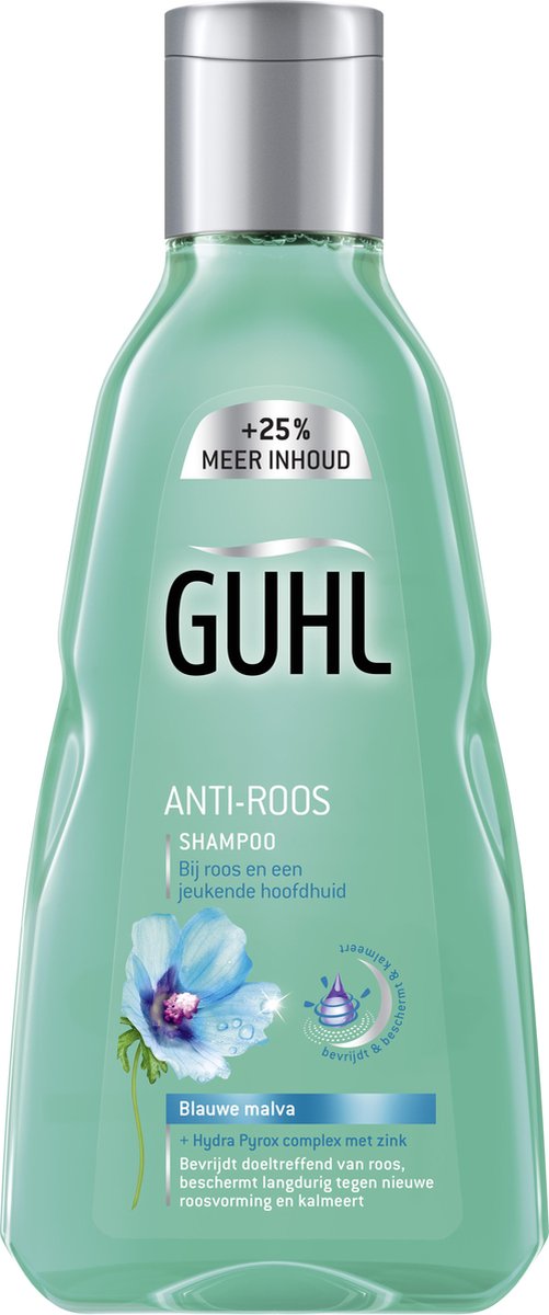 Guhl Shampoo Anti-Roose Malva 200ml - Blauw