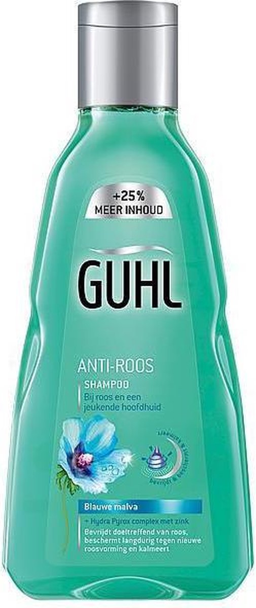 Guhl Shampoo Anti-Roose Malva 200ml - Blauw