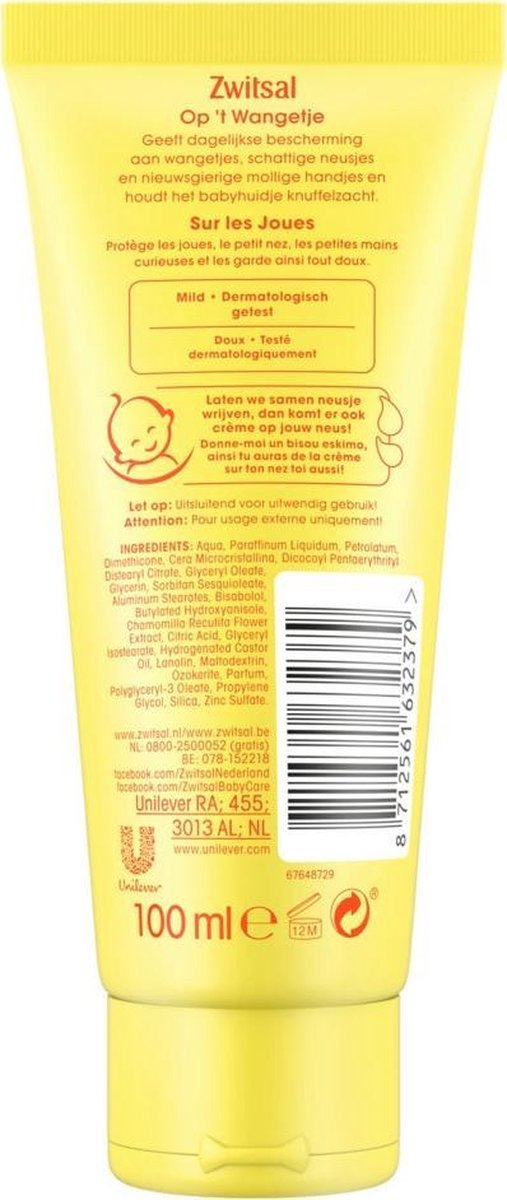 Zwitsal Op t Wangetje 100ml