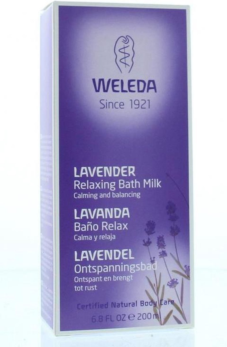 Weleda Bad Ontspanningsbad Lavendel 200ml