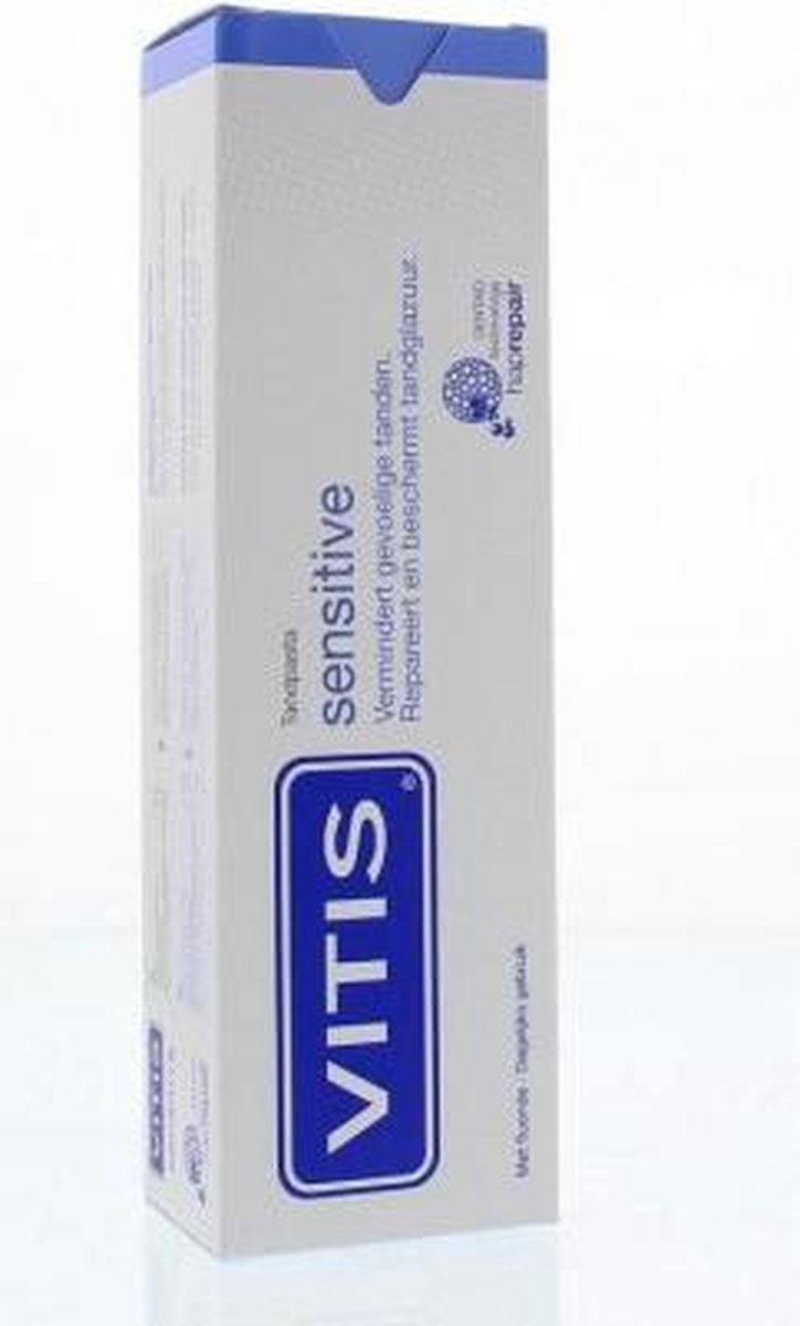 Vitis Tandpasta Sensitive 75ml