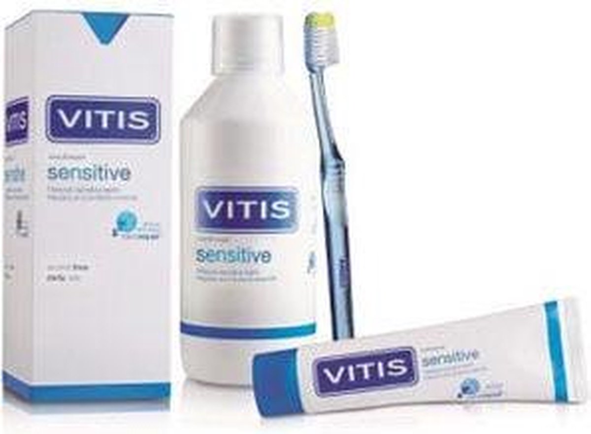 Vitis Tandpasta Sensitive 75ml