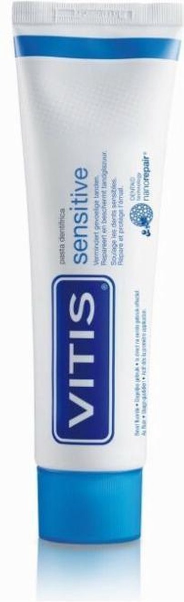 Vitis Tandpasta Sensitive 75ml