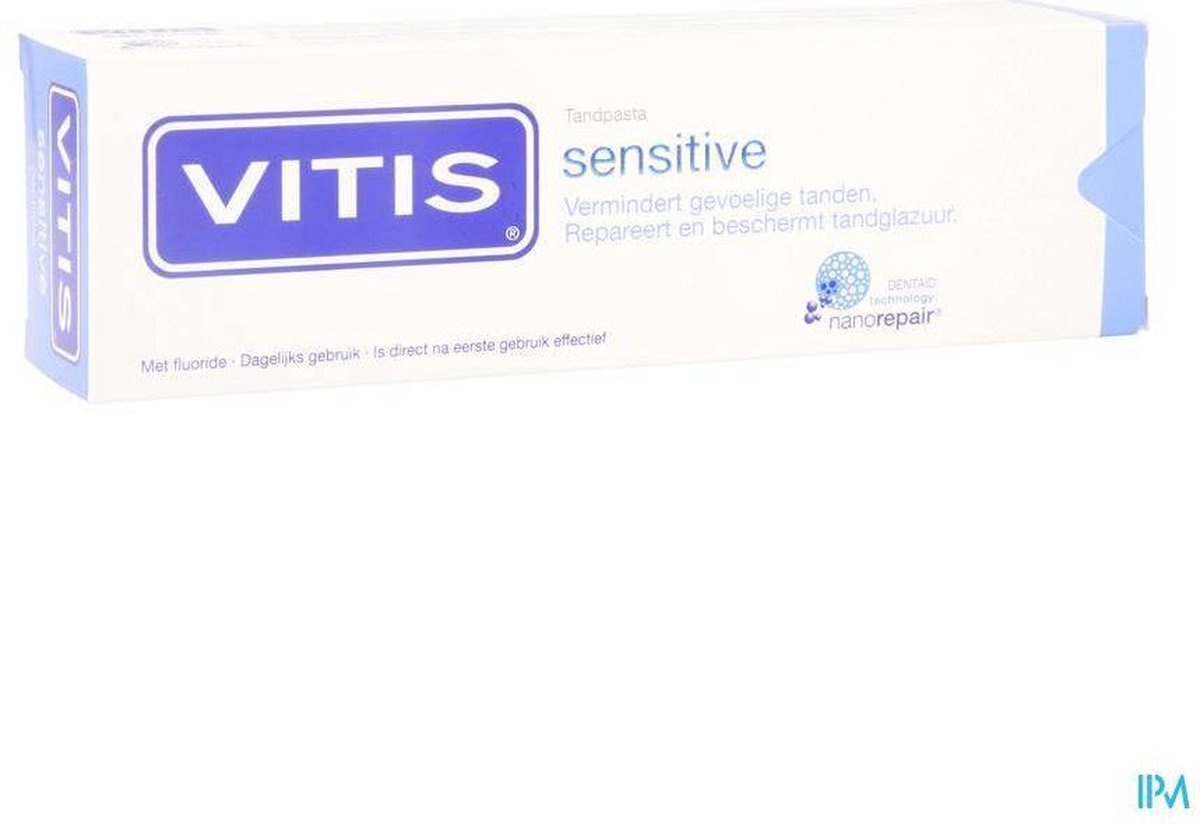 Vitis Tandpasta Sensitive 75ml