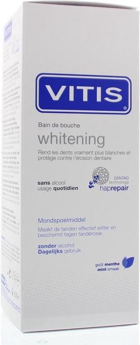 Vitis Mondspoeling Whitening 500ml