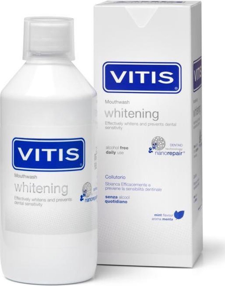 Vitis Mondspoeling Whitening 500ml