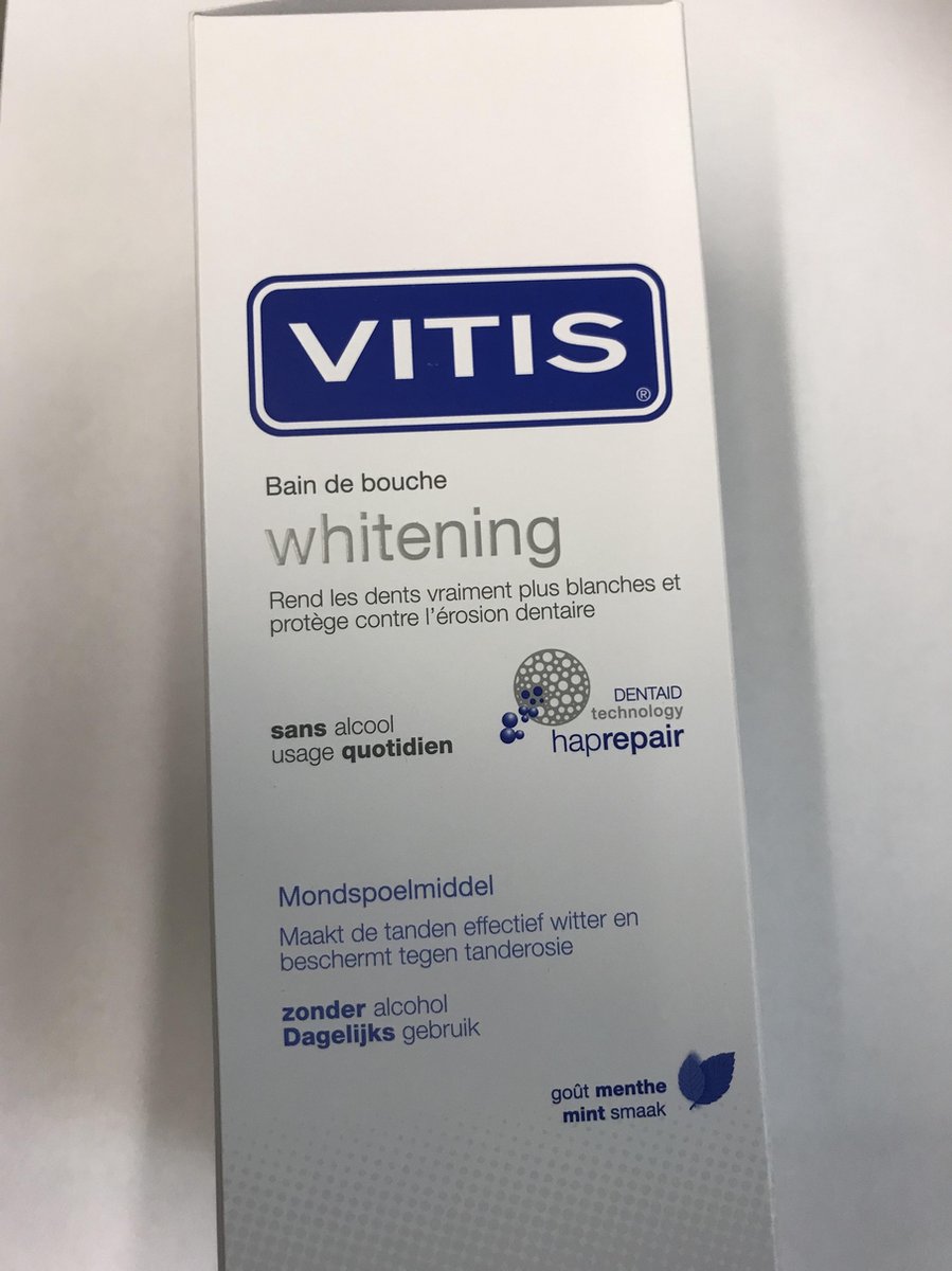 Vitis Mondspoeling Whitening 500ml