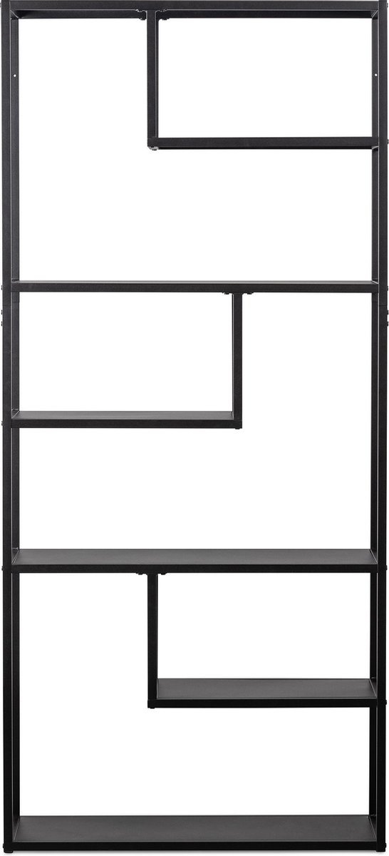 Woood Teun Vakkenkast L - Zwart