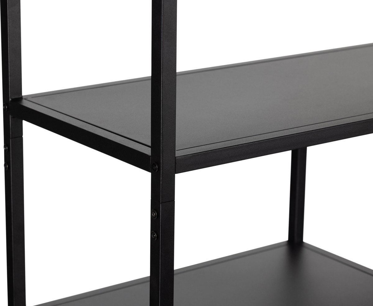 Woood Teun Vakkenkast L - Zwart