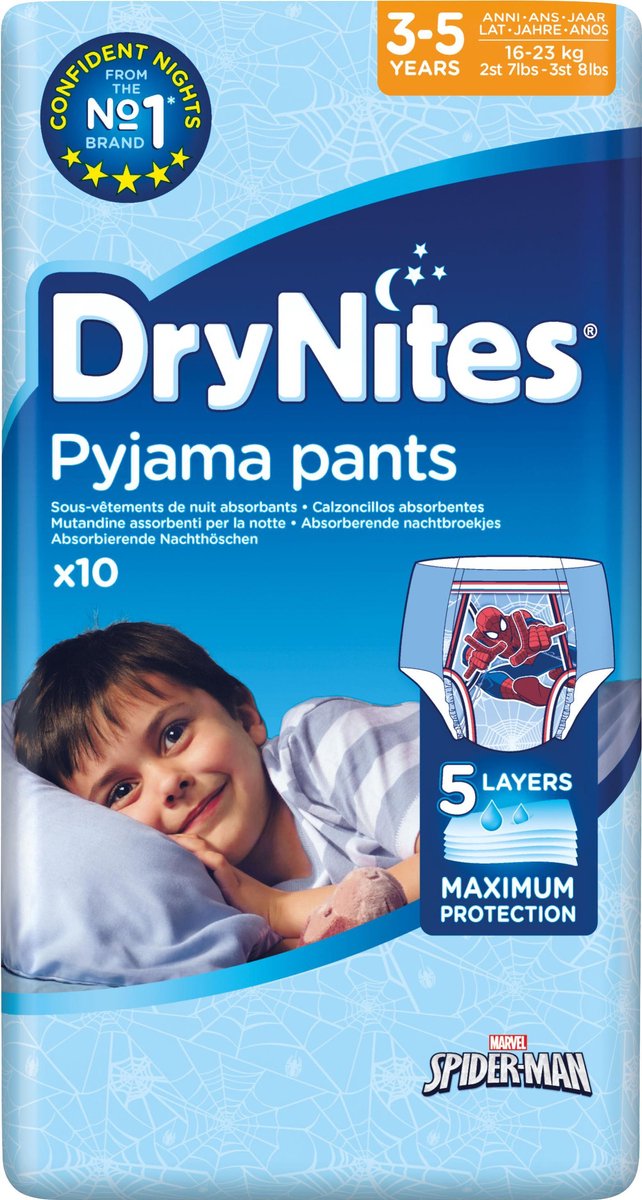Huggies Drynites Boys Pyjama Pants 4-7