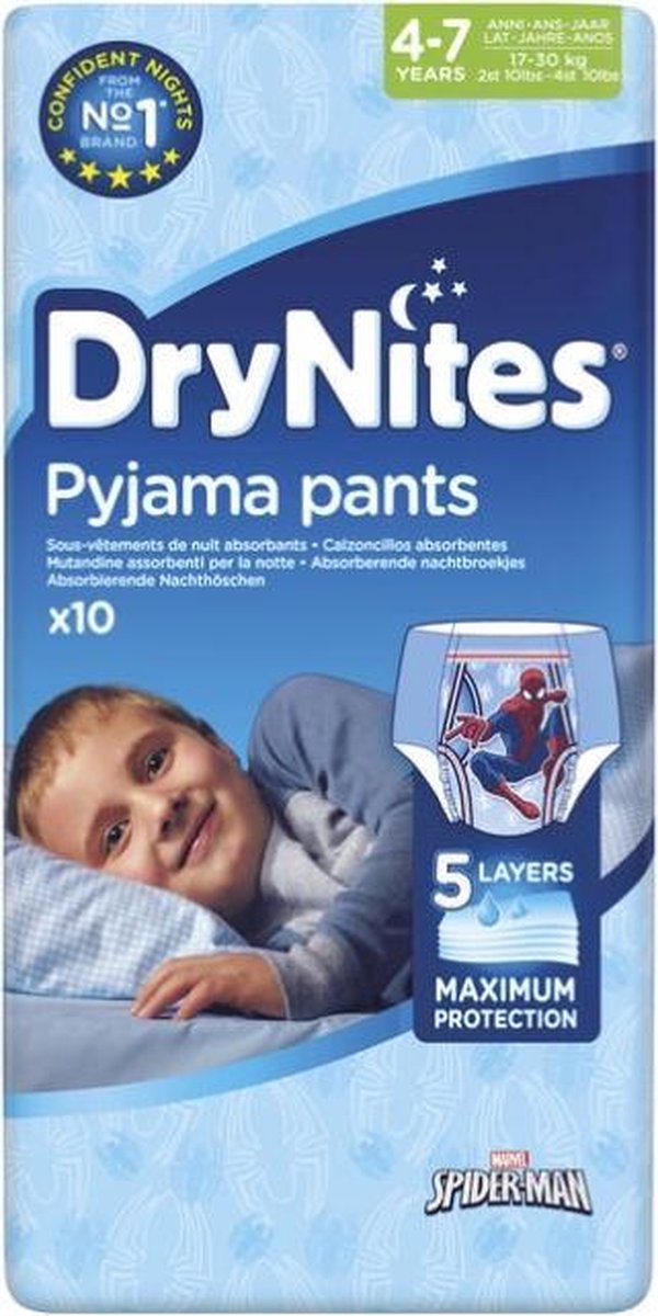 Huggies Drynites Boys Pyjama Pants 4-7
