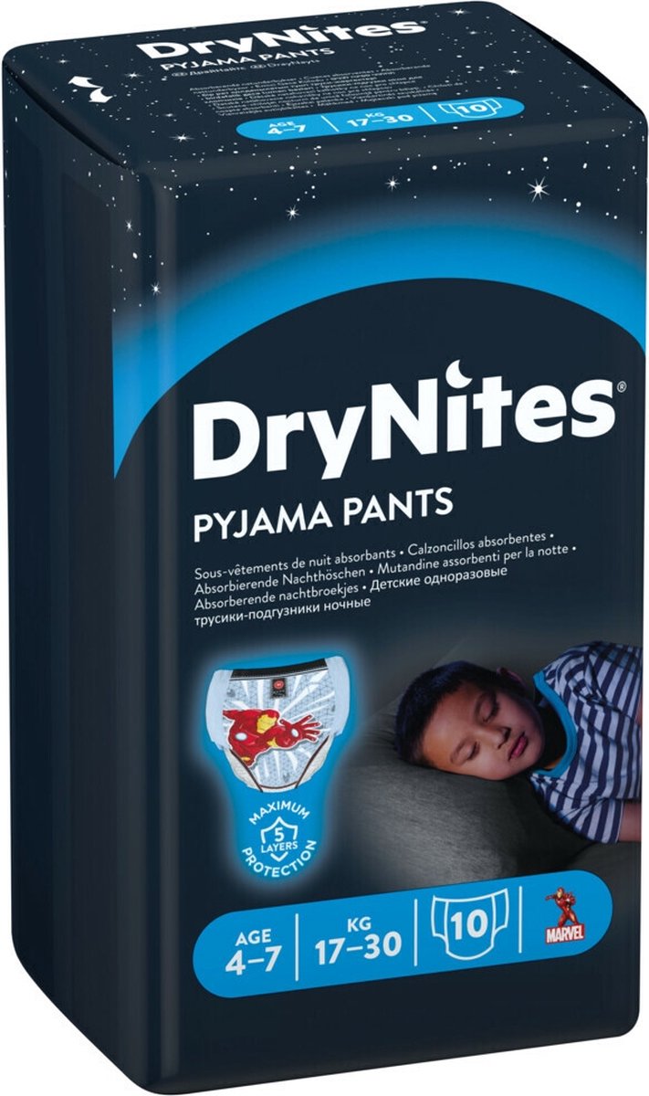 Huggies Drynites Boys Pyjama Pants 4-7