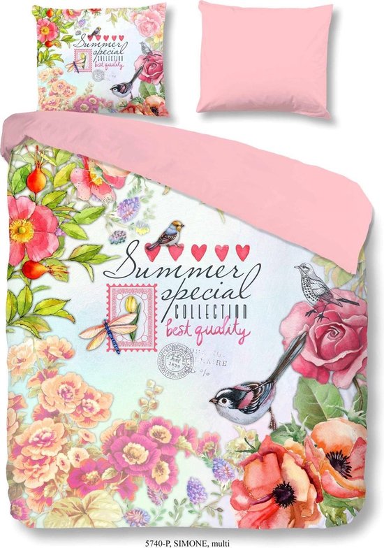 Good Morning Goodmorning Dekbedovertrek Simone-140x200/220