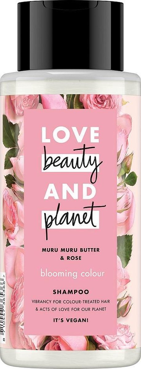 Love Beauty & Planet Shampoo Blooming Colour Muru Muru Butter en Rose 400ml