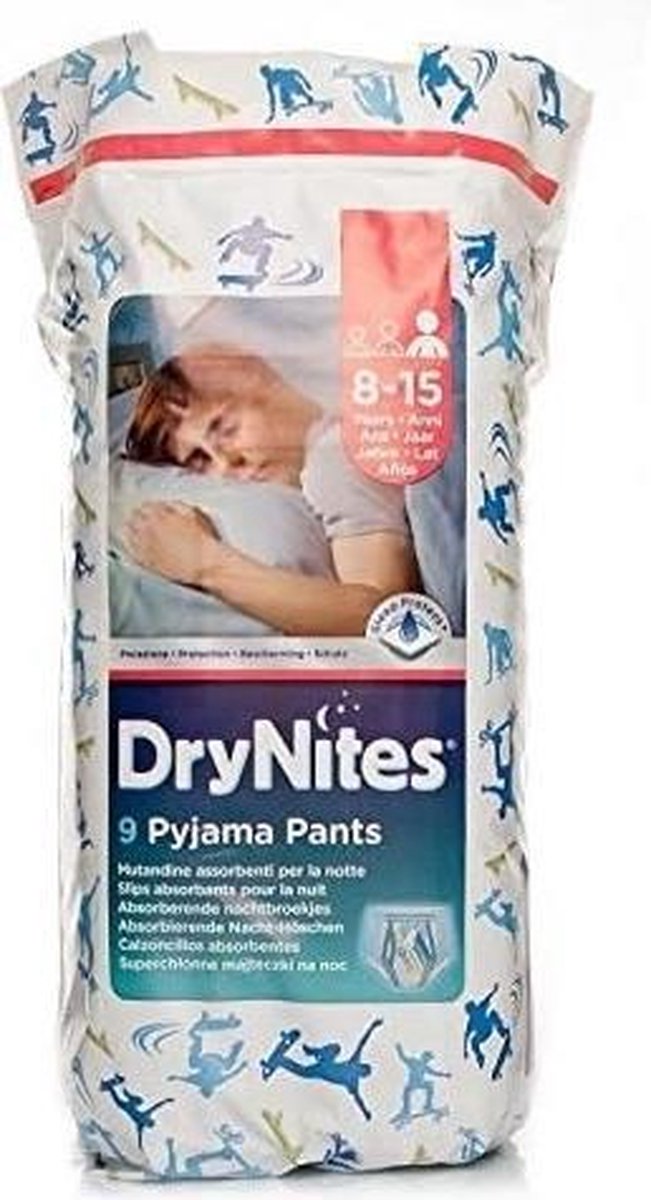 Huggies Incontinentie Luiers Drynites Boy 8-15jaar 9-Luiers