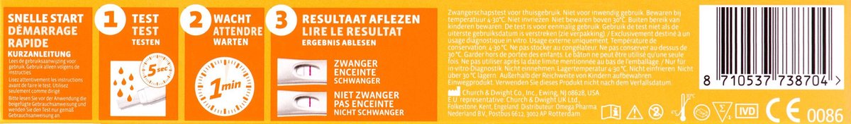 Predictor Zwangerschapstest Express
