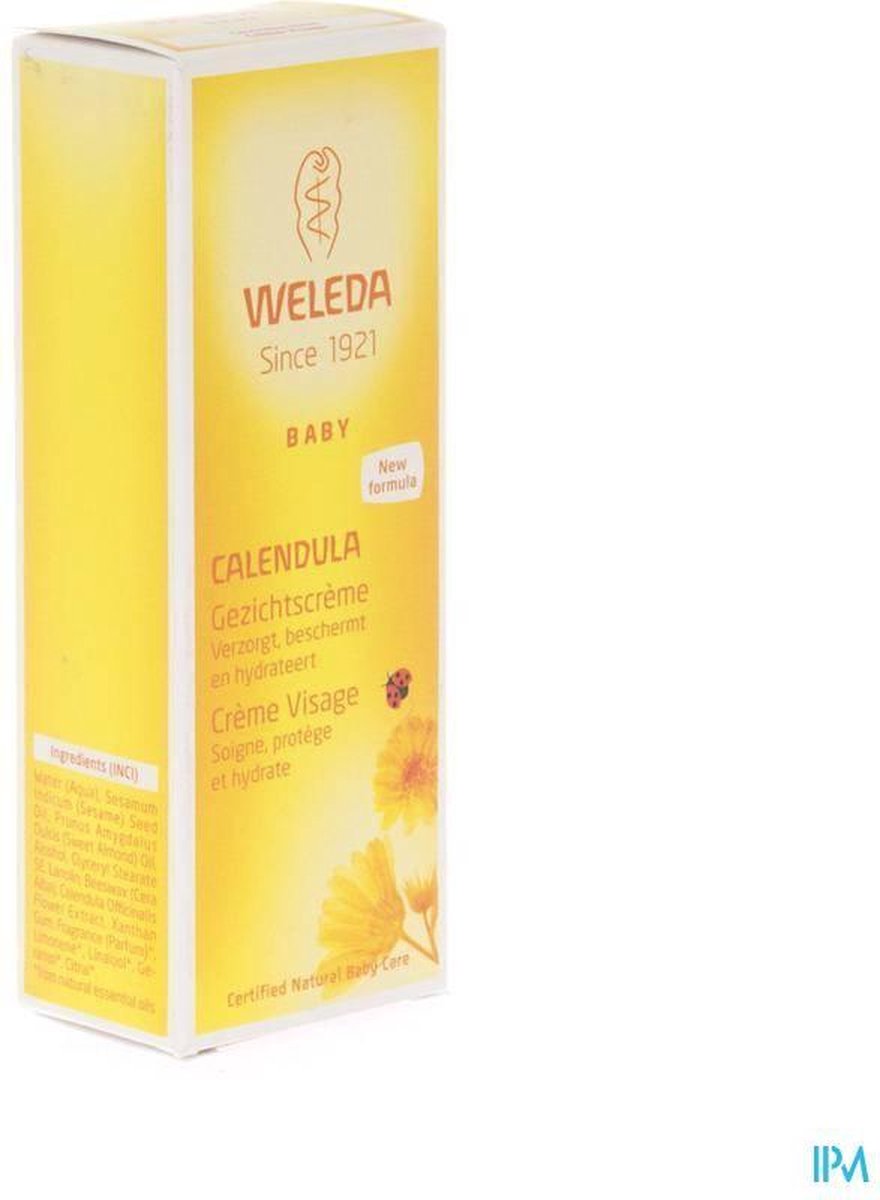 Weleda Baby Calendula Gezichtscreme 50ml