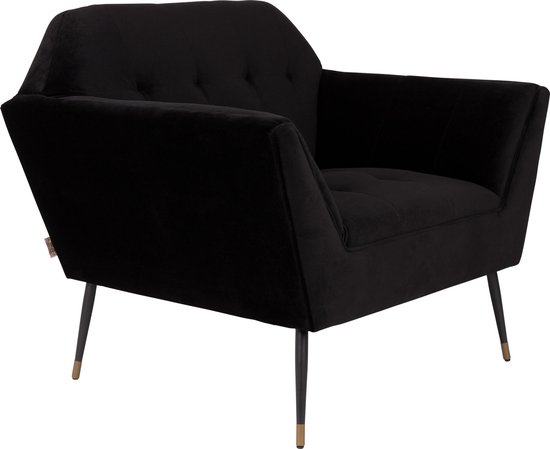 Dutchbone Kate Fauteuil/Loveseat - Zwart