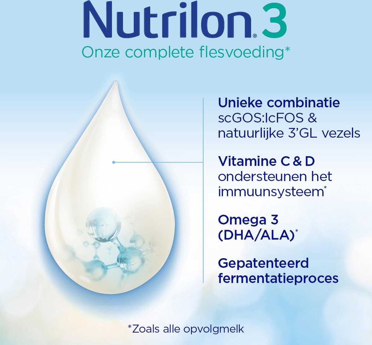Nutrilon 3 Standaard Zuigelingenvoeding 10-18 Maanden 800gram
