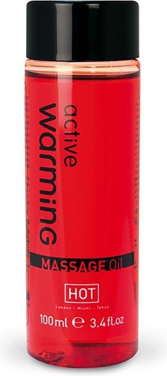 Hot Massageoil Warming - Rood